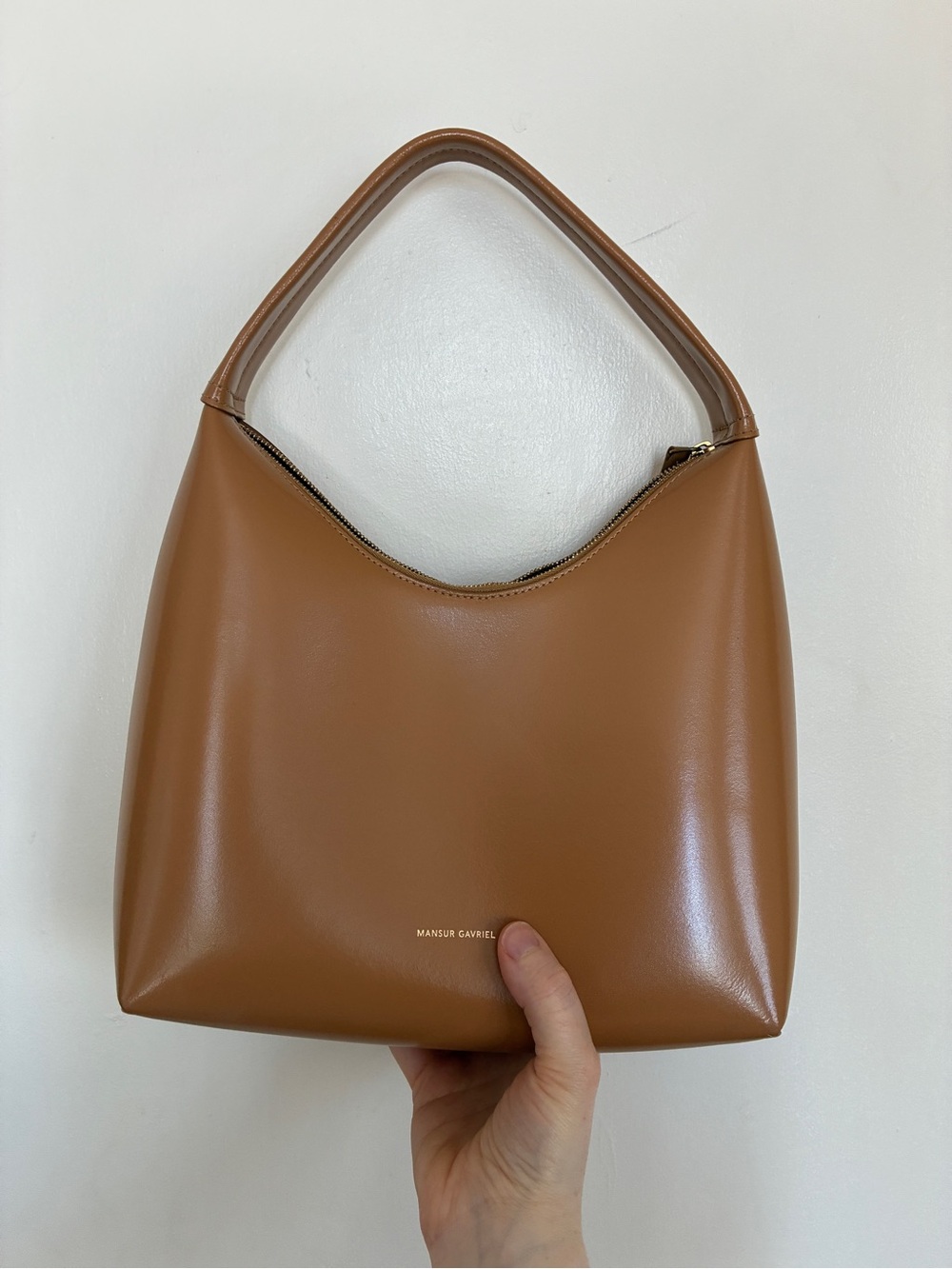Mansur Gavriel Candy Shoulder Bag in Caramel (2021 edition) - Picture 2 of 11